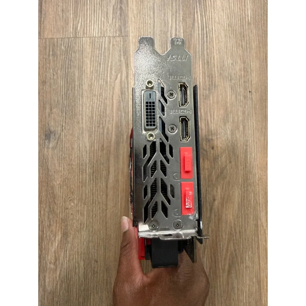 MSI Radeon RX 480 Gaming X 4G Graphics Card AMD GPU Twin Frozr VI 602-V341-07S